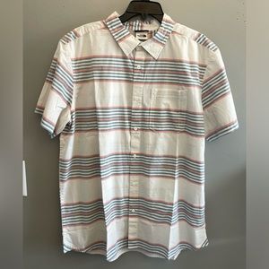 The North Face Shirt Men's  XL Baytrail Striped Standard Fit Short Sleeve NWT
